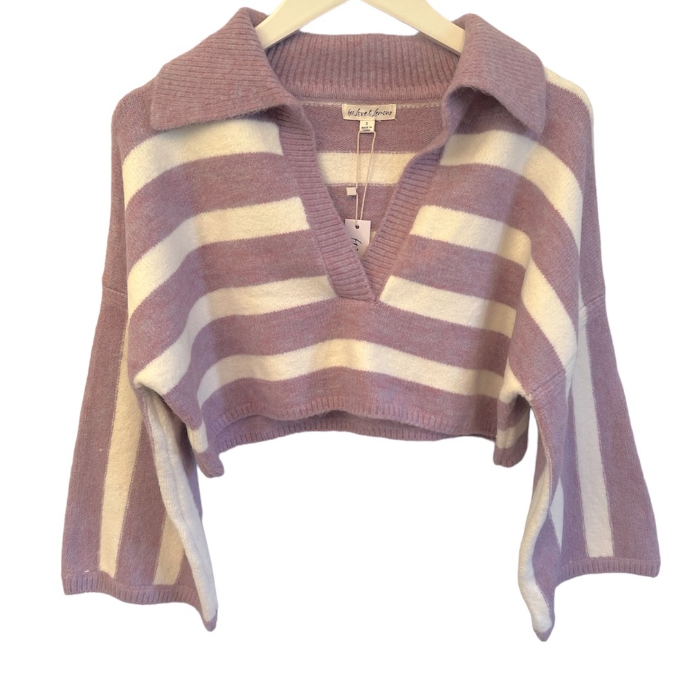 🌟For Love & Lemons Crop Sweater🌟 - Picture 3 of 12